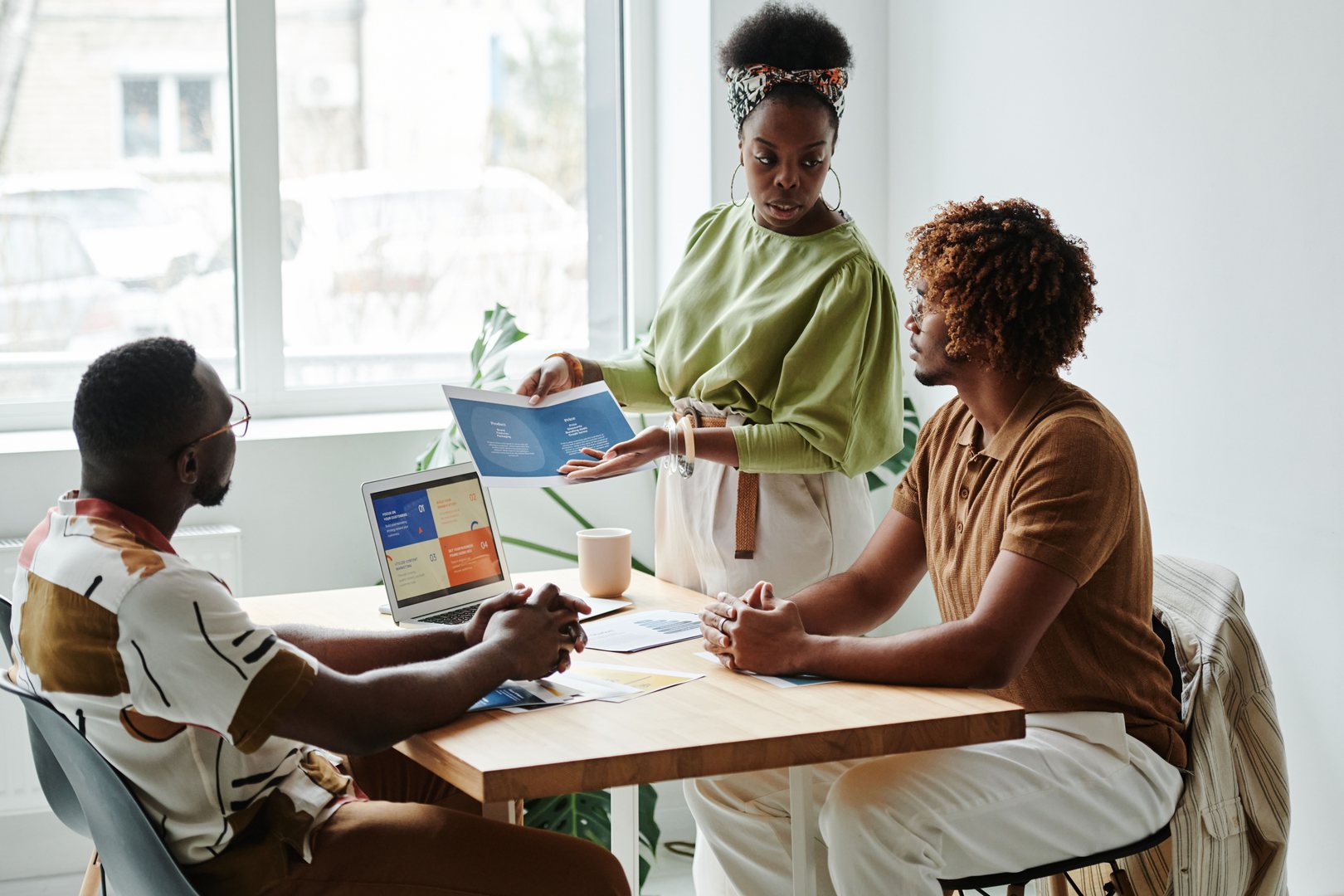 A launch event with a speaker and an audience (stock photo, replace when you have your own)